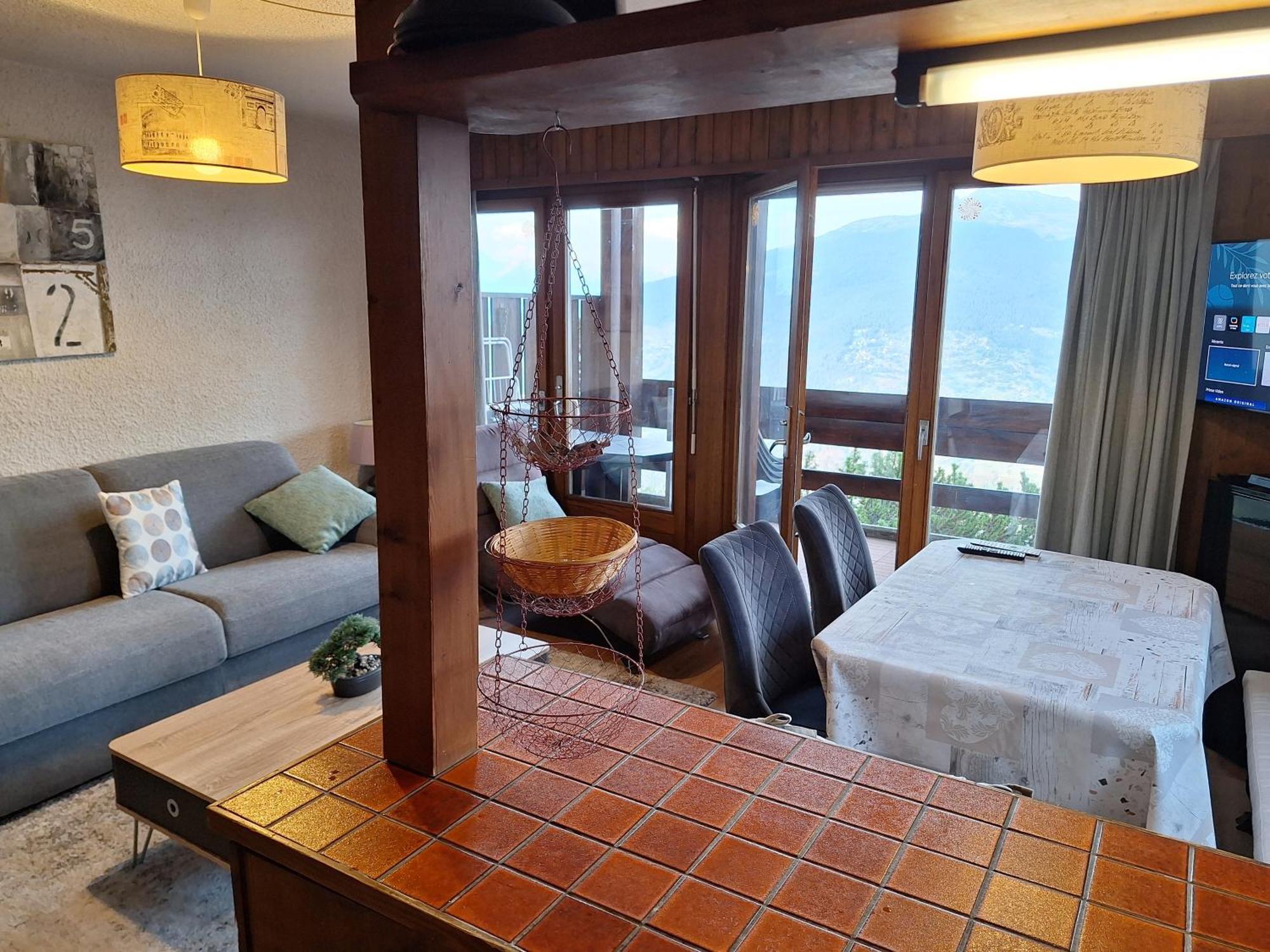 Les Collons1800- Bel Appart 2Pieces-4 Pers-Piscine-Sauna-Parking Int-Wifi Gratuit Vex المظهر الخارجي الصورة